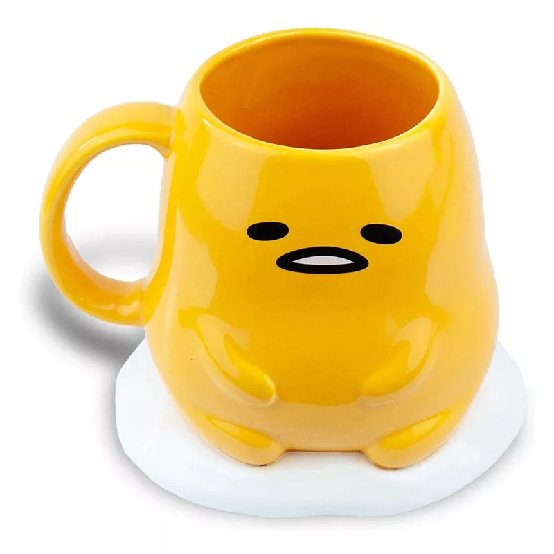 Sanrio Gudetama 400ml Mug Kawaii Ceramic Adorkable Coffee Tea Cup - Image 7