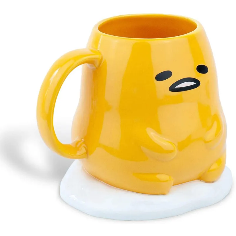 Sanrio Gudetama 400ml Mug Kawaii Ceramic Adorkable Coffee Tea Cup - Image 9