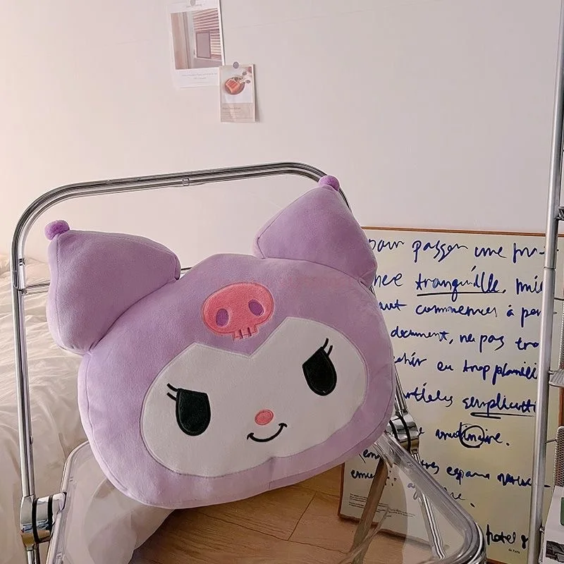 Sanrio Kuromi Plush Pillow Cinnamoroll Cartoon Soft Sofa Waist Pillow Cute Car Throw Pillow Anime Gaming Cushion  Birthday Gift - Image 6