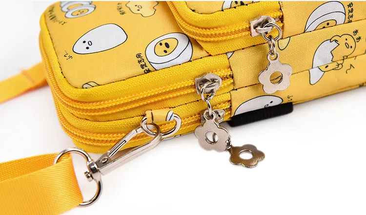 Sanrio New Gudetama Mobile Messenger Bag Lazy Egg Mini Small Bag Coin Purse - Image 10