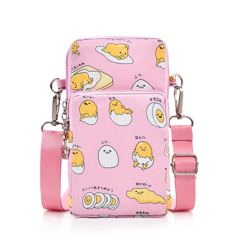 Sanrio New Gudetama Mobile Messenger Bag Lazy Egg Mini Small Bag Coin Purse - Image 4