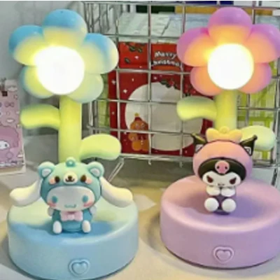 Sanrio Night Light Kuromi Hello Kitty Lamp - Image 3
