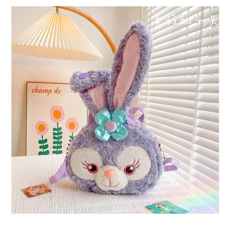 Sanrio Plush Cinnamoroll My Melody Kuromi Tote Shoulder Bag - Image 12