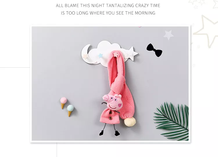 Kawaii Cloud Hooks Children's Room Wall Hanging Decor - Image 16