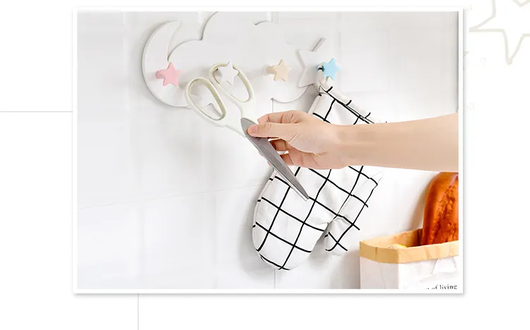 Kawaii Cloud Hooks Children's Room Wall Hanging Decor - Image 24