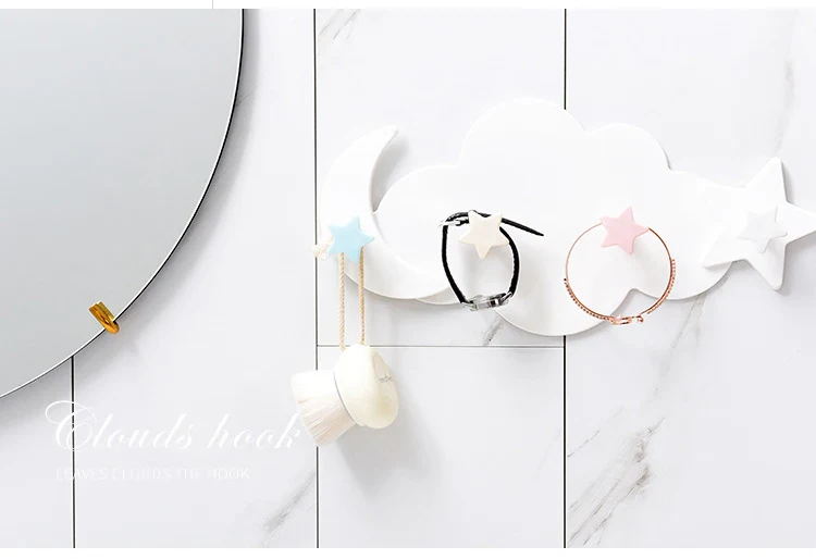 Kawaii Cloud Hooks Children's Room Wall Hanging Decor - Image 25