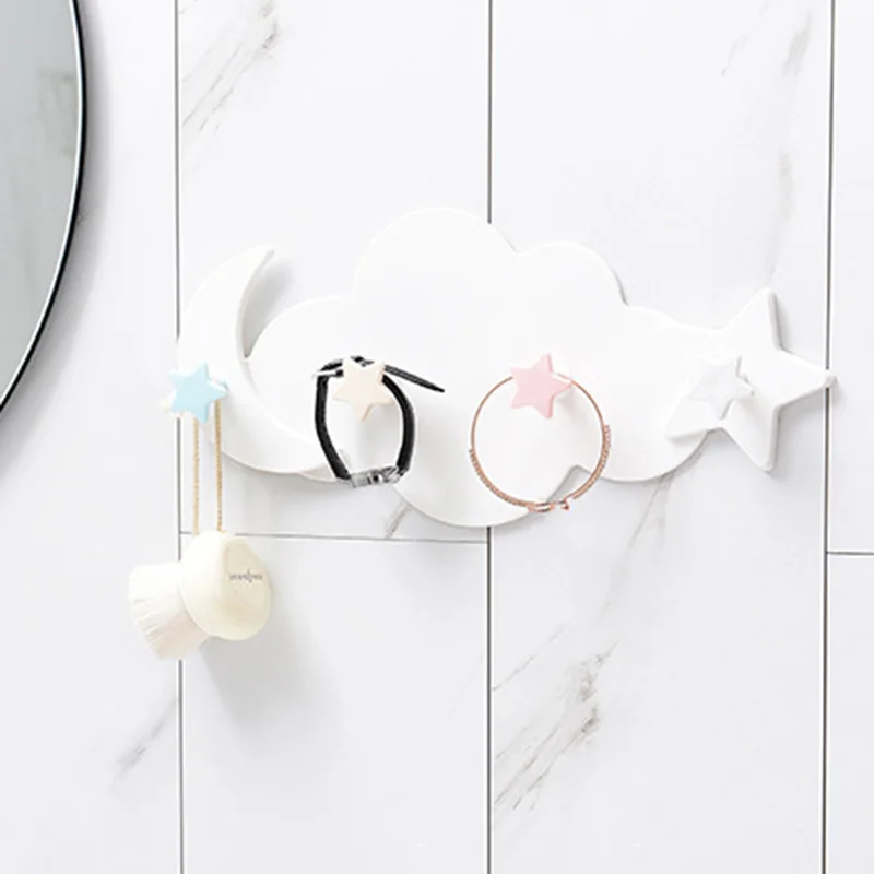 Kawaii Cloud Hooks Children's Room Wall Hanging Decor - Image 5