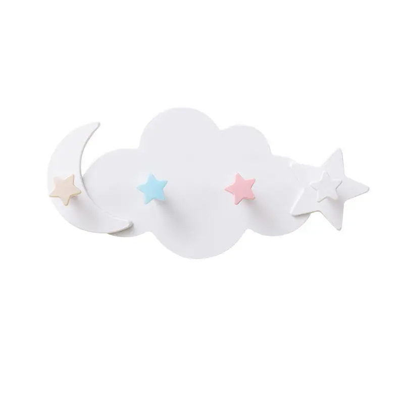 Kawaii Cloud Hooks Children's Room Wall Hanging Decor - Image 7