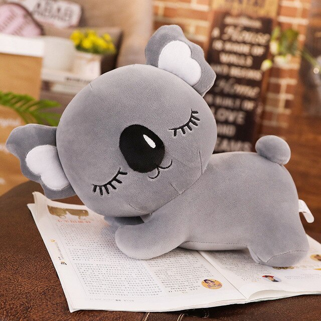Sleeping Koala Plush Giant 35cm, 50cm, 60cm or 75cm Pink or Grey - Image 3