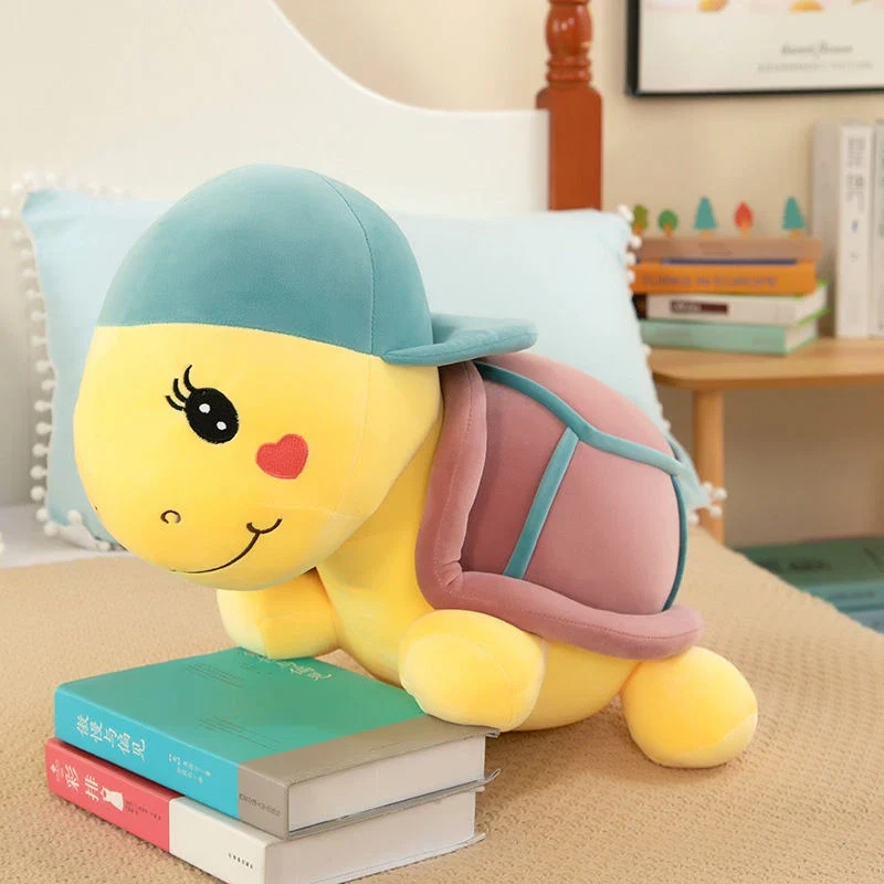 Turtle Tortoise With Cap Hat Big Plush - Image 5