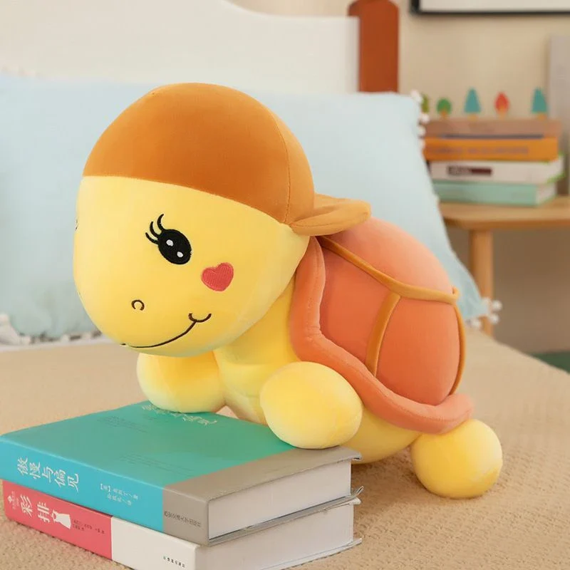 Turtle Tortoise With Cap Hat Big Plush - Image 7