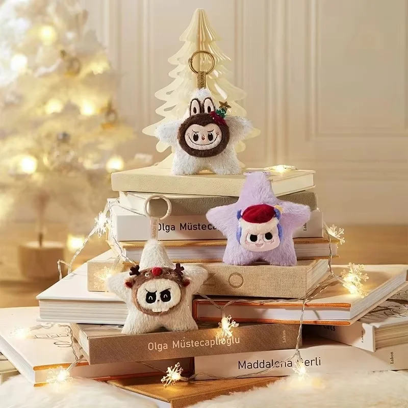 Genuine Pop Mart The Monsters Labubu Classic Series Sparkly Plush Pendant Blind Box - Image 4