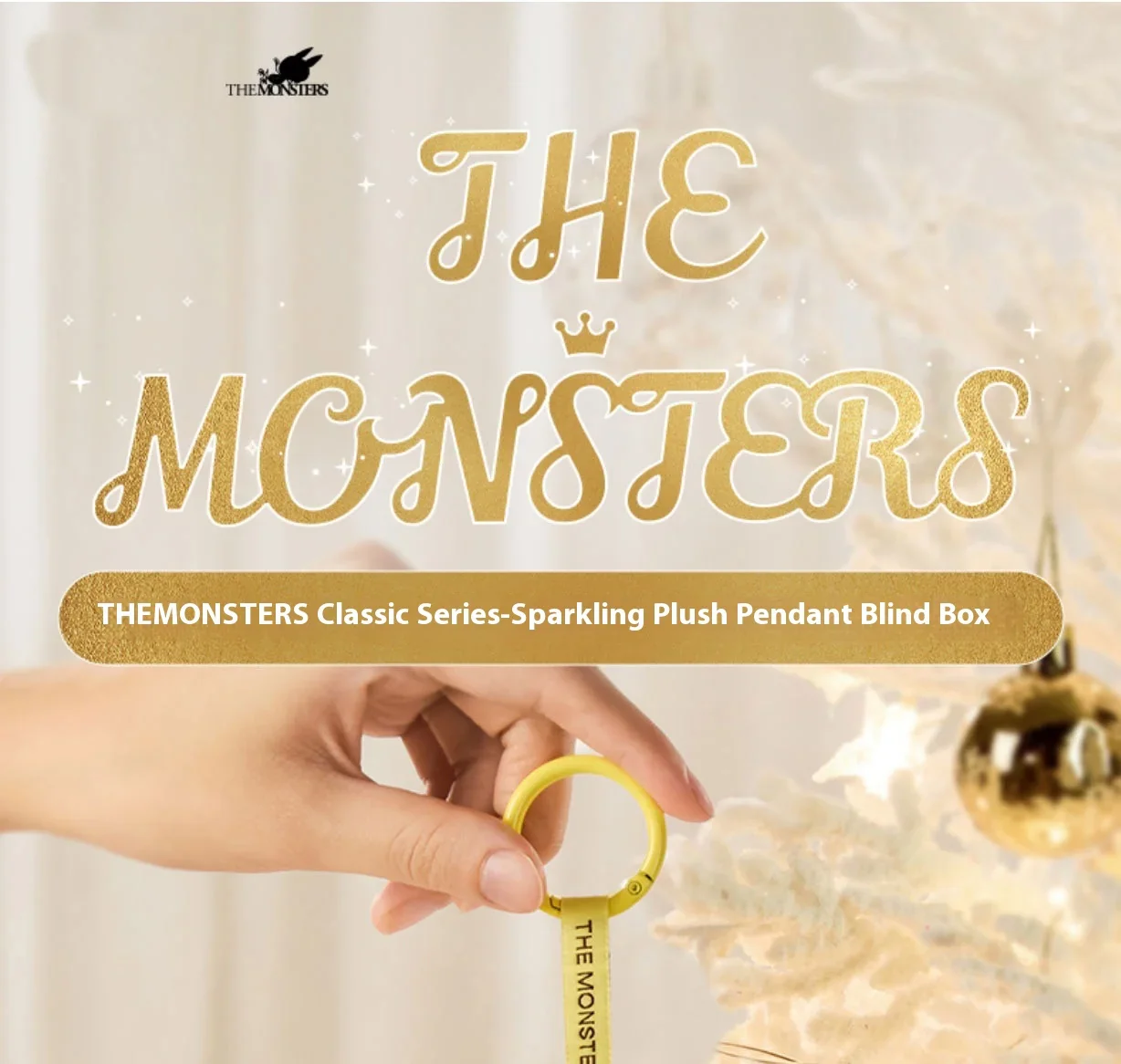 Genuine Pop Mart The Monsters Labubu Classic Series Sparkly Plush Pendant Blind Box - Image 7