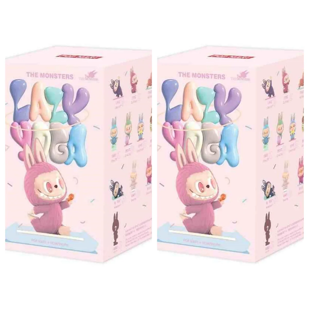 Genuine Pop Mart Labubu The Monsters Lazy Yoga Series Figures - Image 13