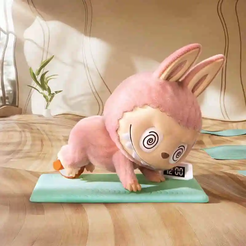 Genuine Pop Mart Labubu The Monsters Lazy Yoga Series Figures - Image 14