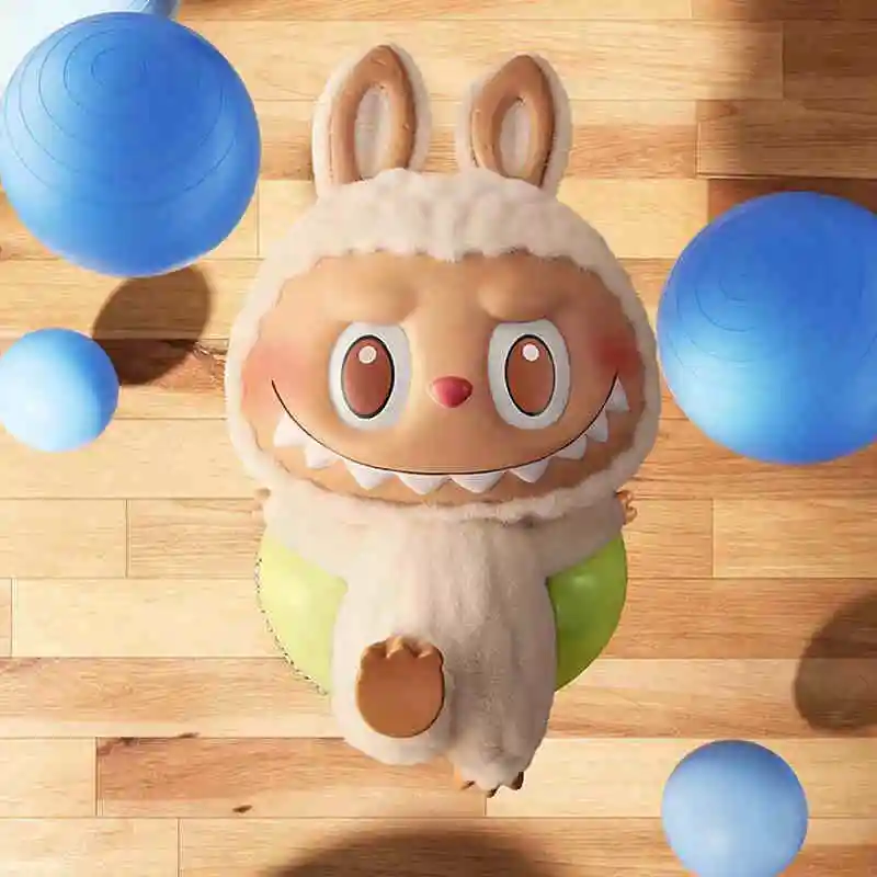 Genuine Pop Mart Labubu The Monsters Lazy Yoga Series Figures - Image 15