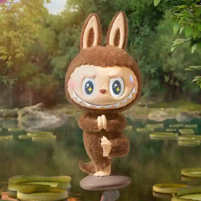 Genuine Pop Mart Labubu The Monsters Lazy Yoga Series Figures - Image 17