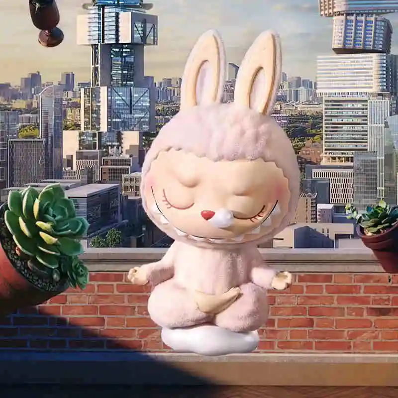 Genuine Pop Mart Labubu The Monsters Lazy Yoga Series Figures - Image 23