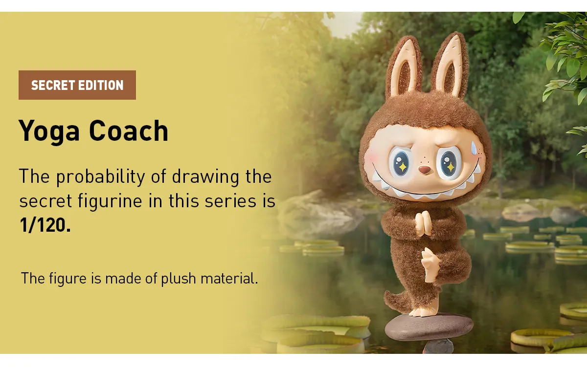 Genuine Pop Mart Labubu The Monsters Lazy Yoga Series Figures - Image 28