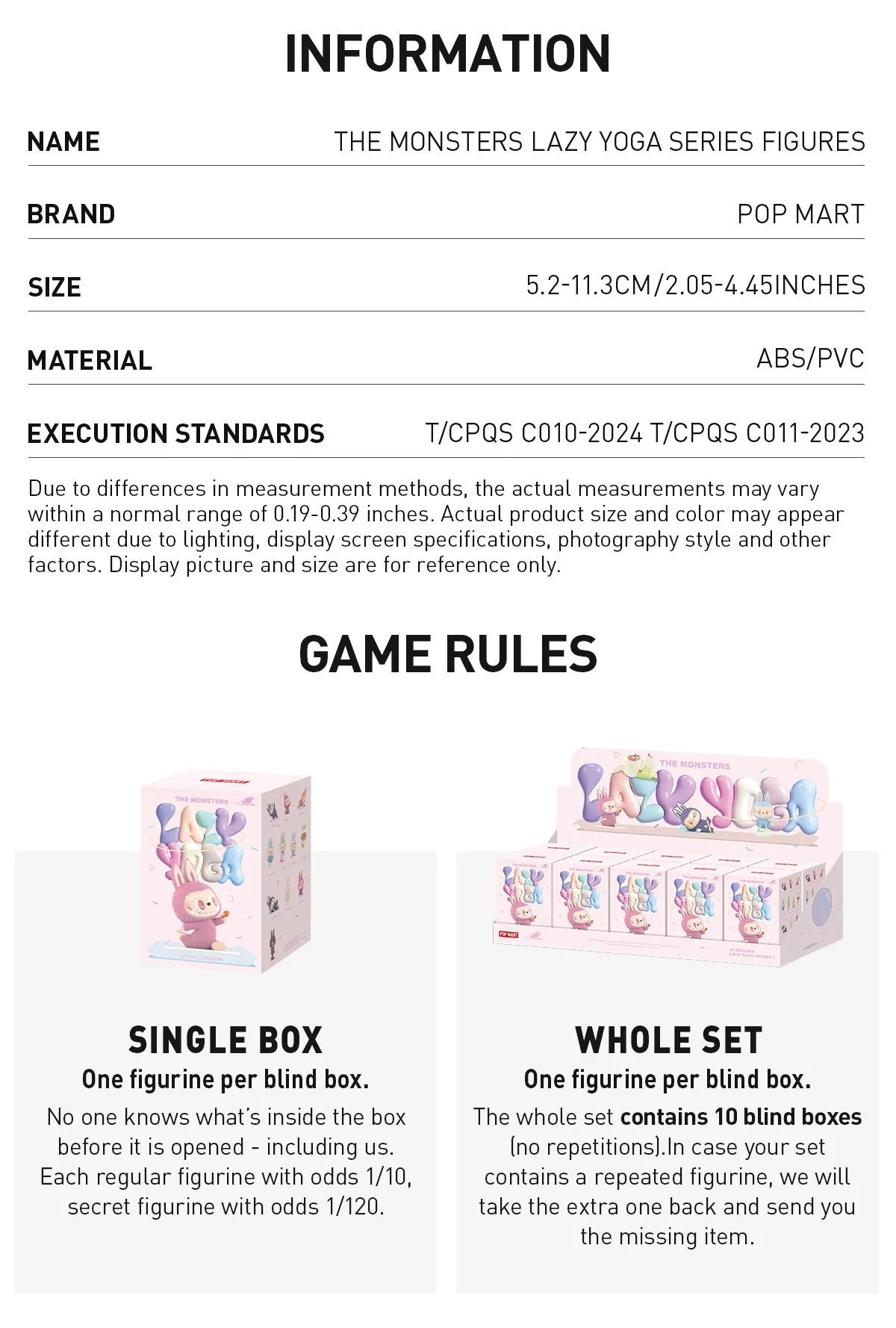 Genuine Pop Mart Labubu The Monsters Lazy Yoga Series Figures - Image 29