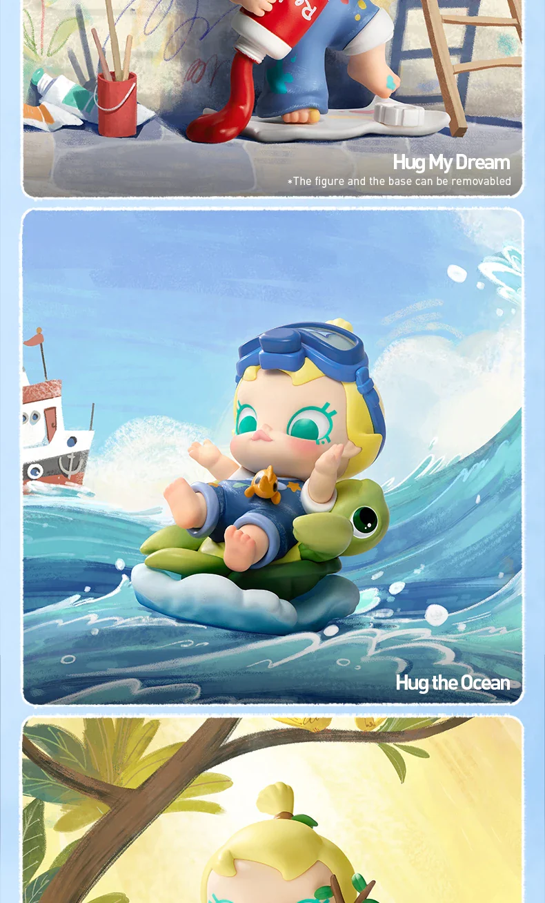 Genuine Pop Mart Baby Molly My Huggable Discovery Series Figures Blind Box - Image 12