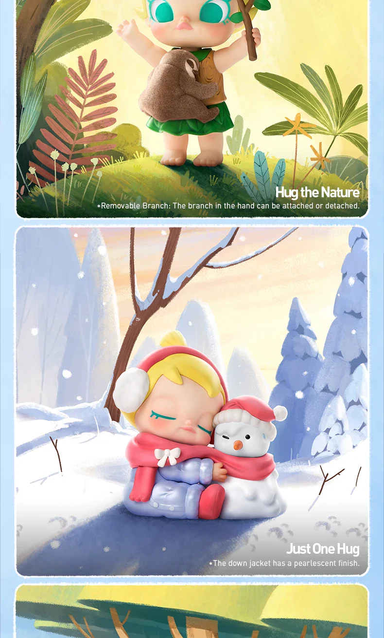 Genuine Pop Mart Baby Molly My Huggable Discovery Series Figures Blind Box - Image 13