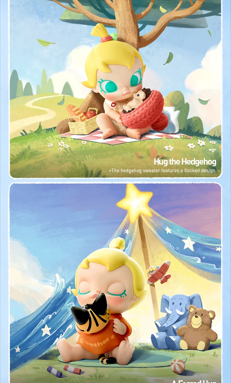 Genuine Pop Mart Baby Molly My Huggable Discovery Series Figures Blind Box - Image 14