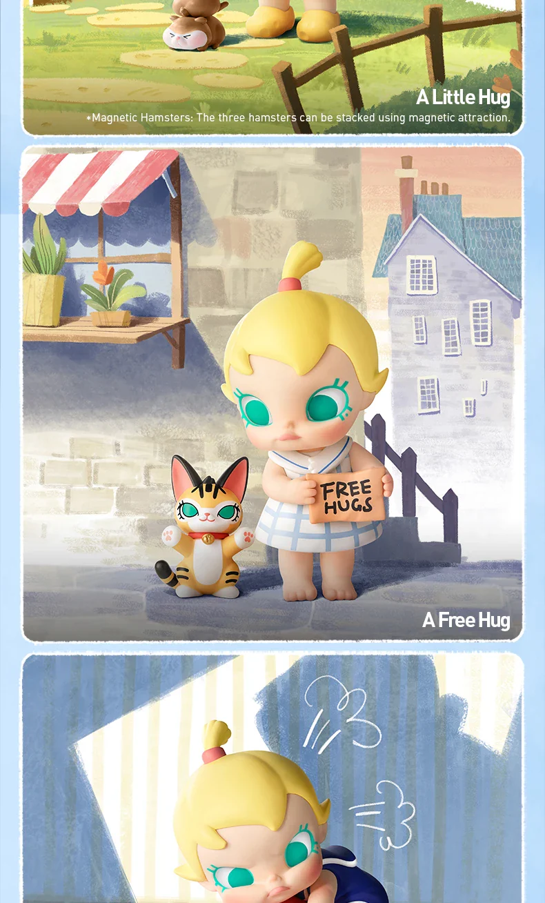 Genuine Pop Mart Baby Molly My Huggable Discovery Series Figures Blind Box - Image 16