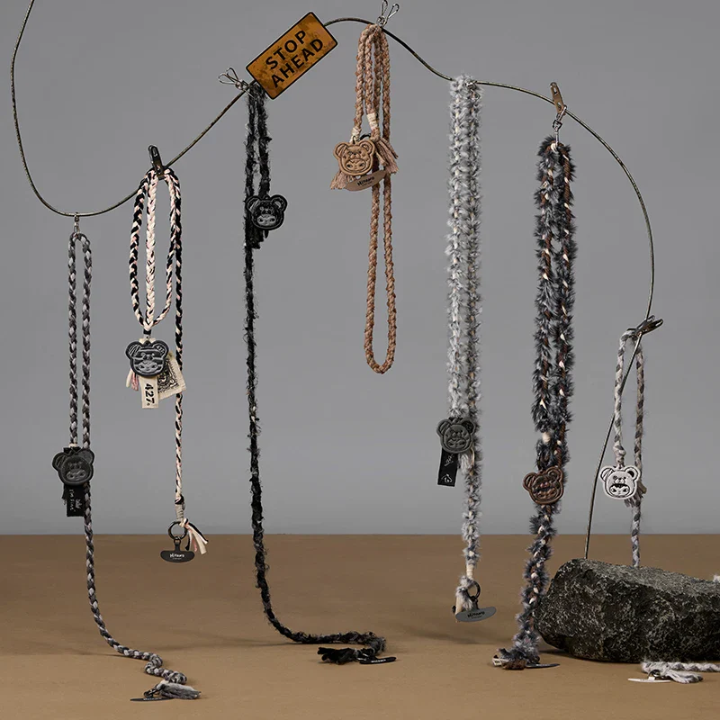 Genuine POP MART Hirono Road Journal Series Phone Lanyard Blind Box - Image 5