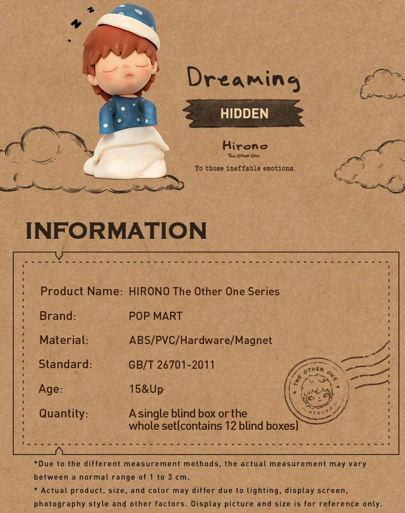 Genuine POP MART HIRONO The Other One Series Blind Box Figure - Image 10