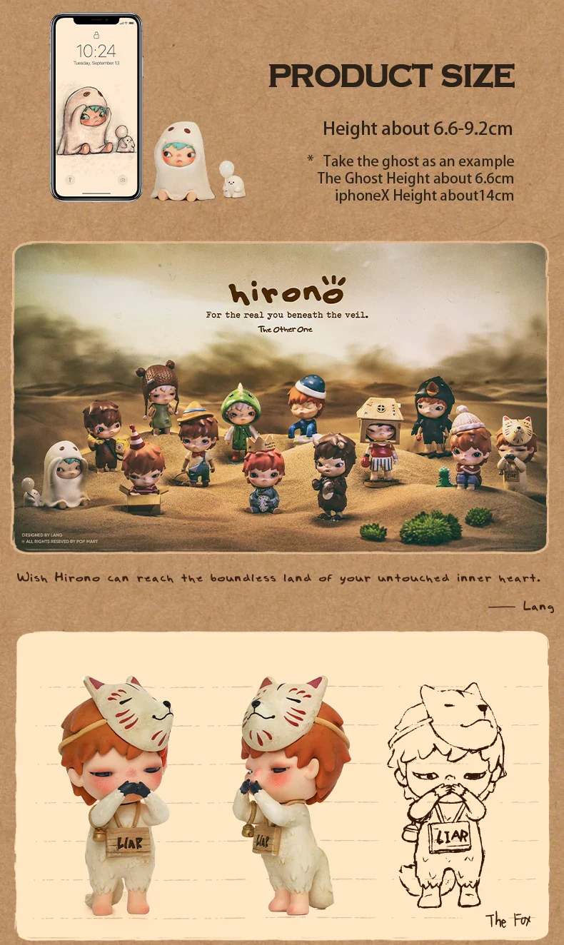 Genuine POP MART HIRONO The Other One Series Blind Box Figure - Image 12