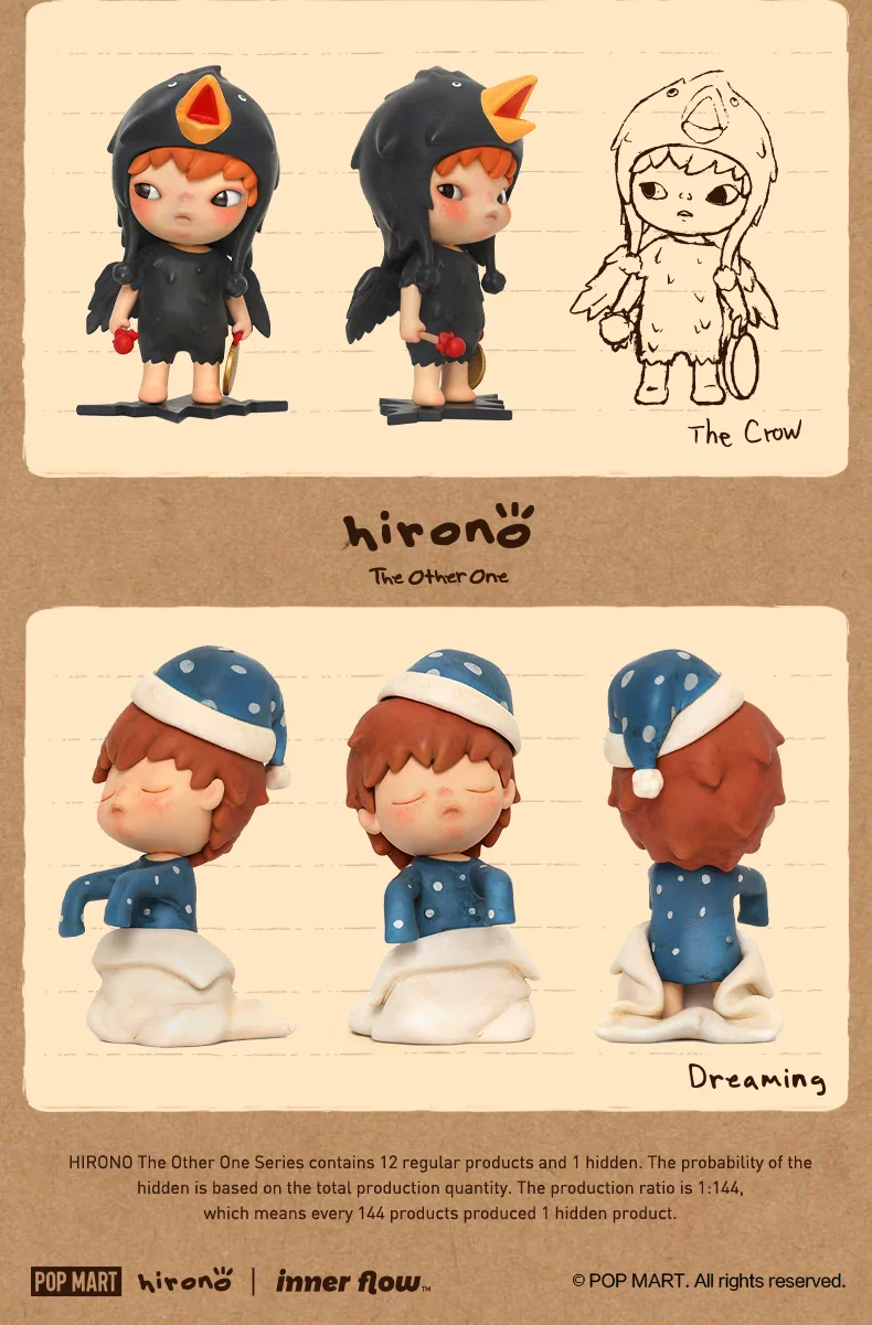 Genuine POP MART HIRONO The Other One Series Blind Box Figure - Image 18