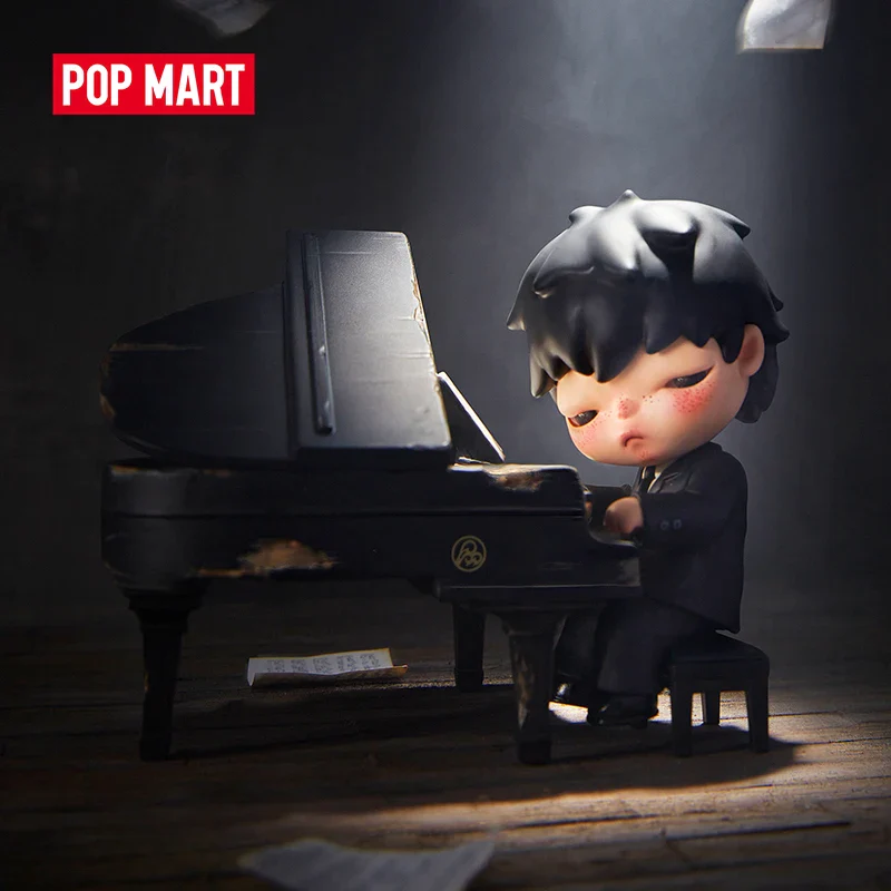 Genuine Pop Mart Hirono The Pianist Figure Limited Edition Figure - Image 4