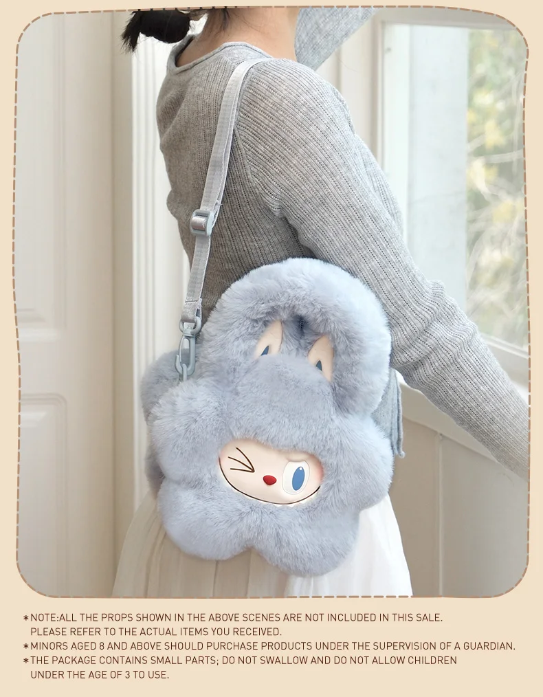 Genuine Pop Mart The Monsters Labubu Classic Series - Plush Flower Bag - Image 12